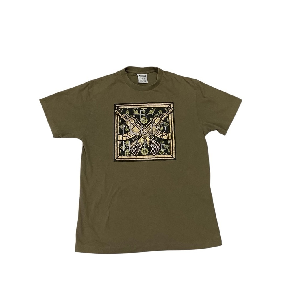 Billionaire Boys Club Tee Sz Medium Olive Gold